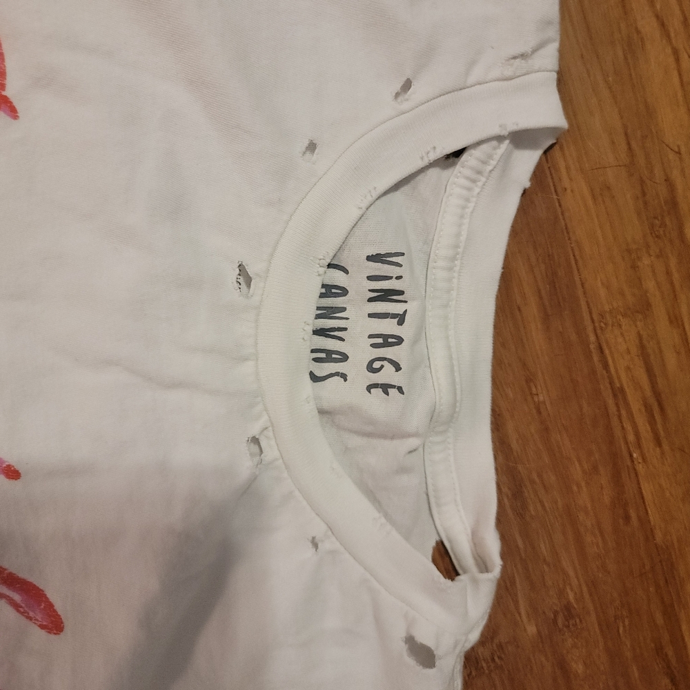 Vintage Canvas Mustang Built For Speed T Shirt Size S - Picture 3 of 4